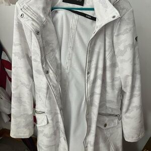 GUESS White Geometric Jacket